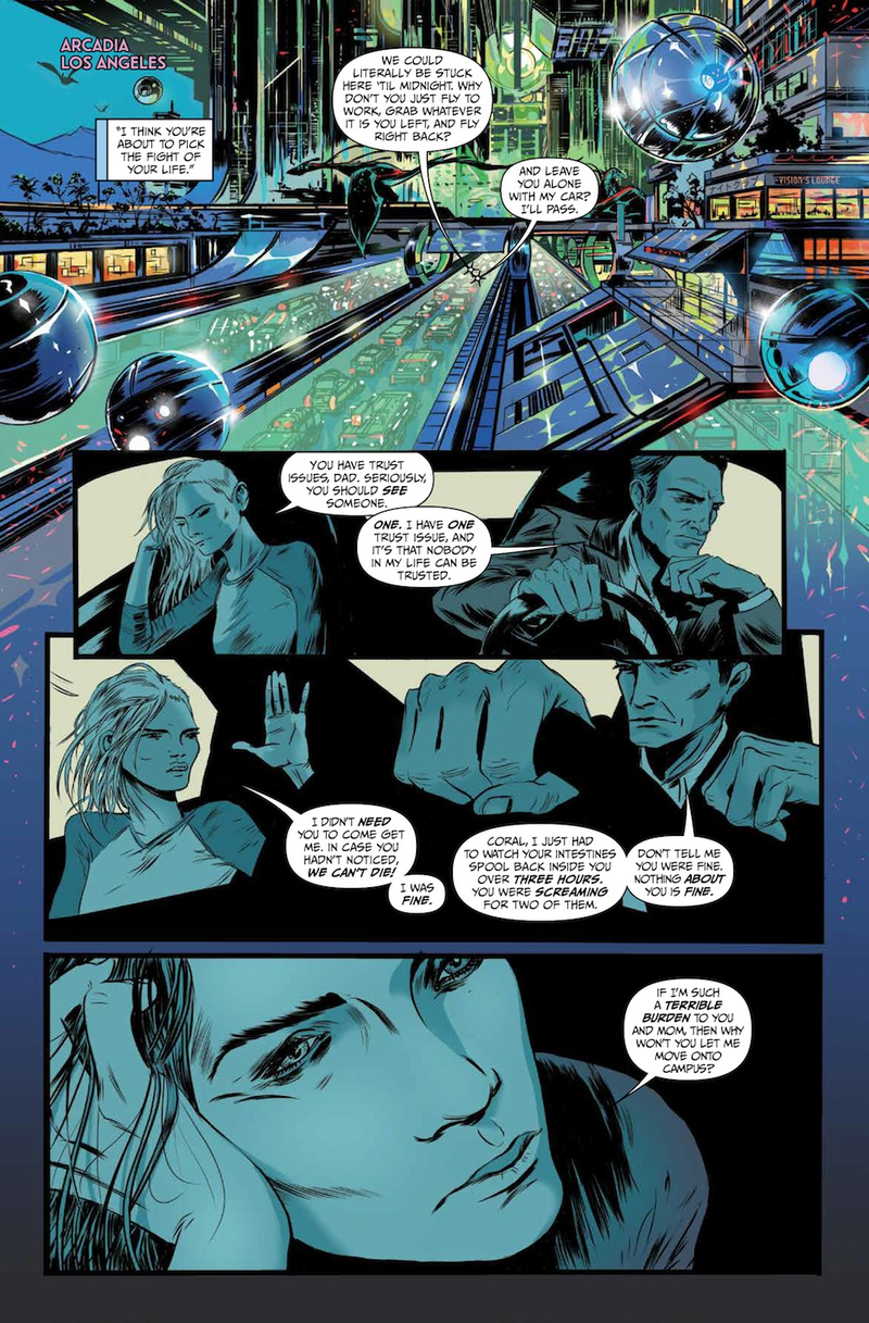 Illustration for article titled It's The Matrix Vs. The Apocalypse In This Arcadia #1 Comic Preview